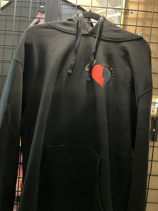 Torn Heart Hoody - Black *New*